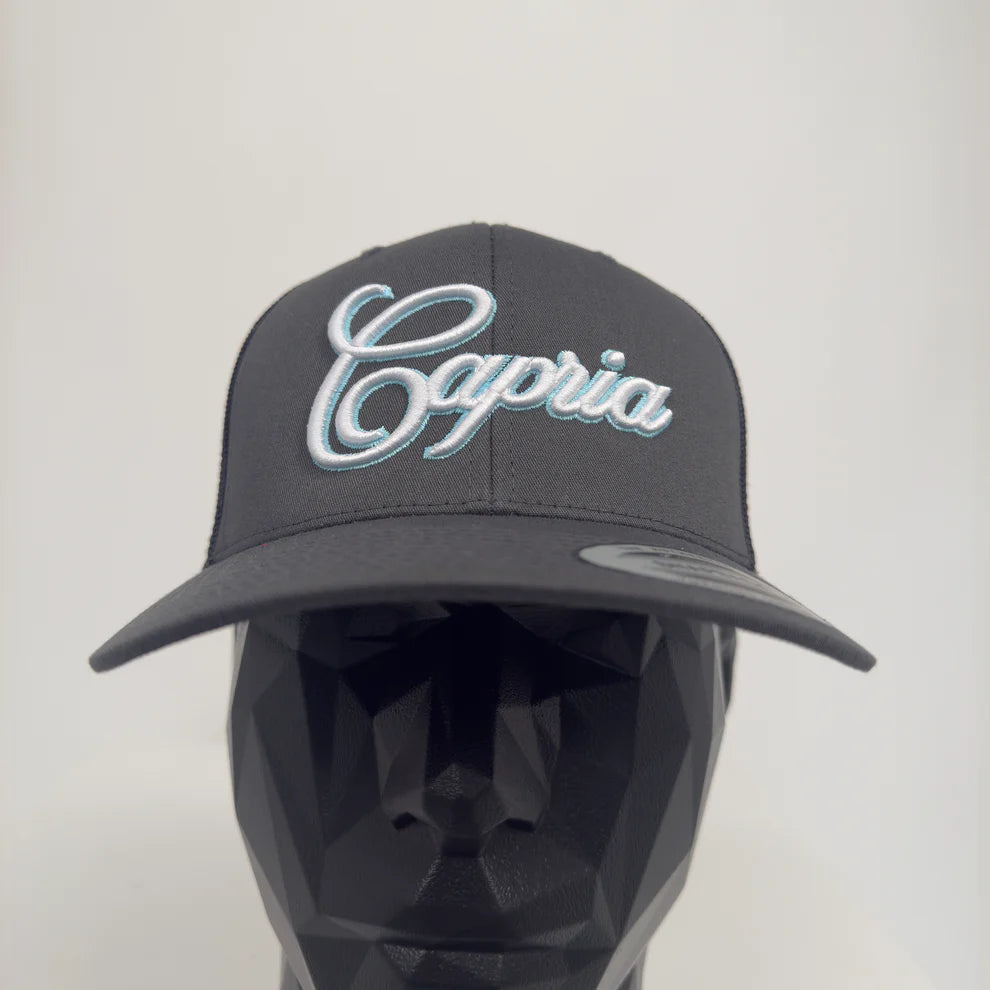 Capria Cap - Grey/Light Blue